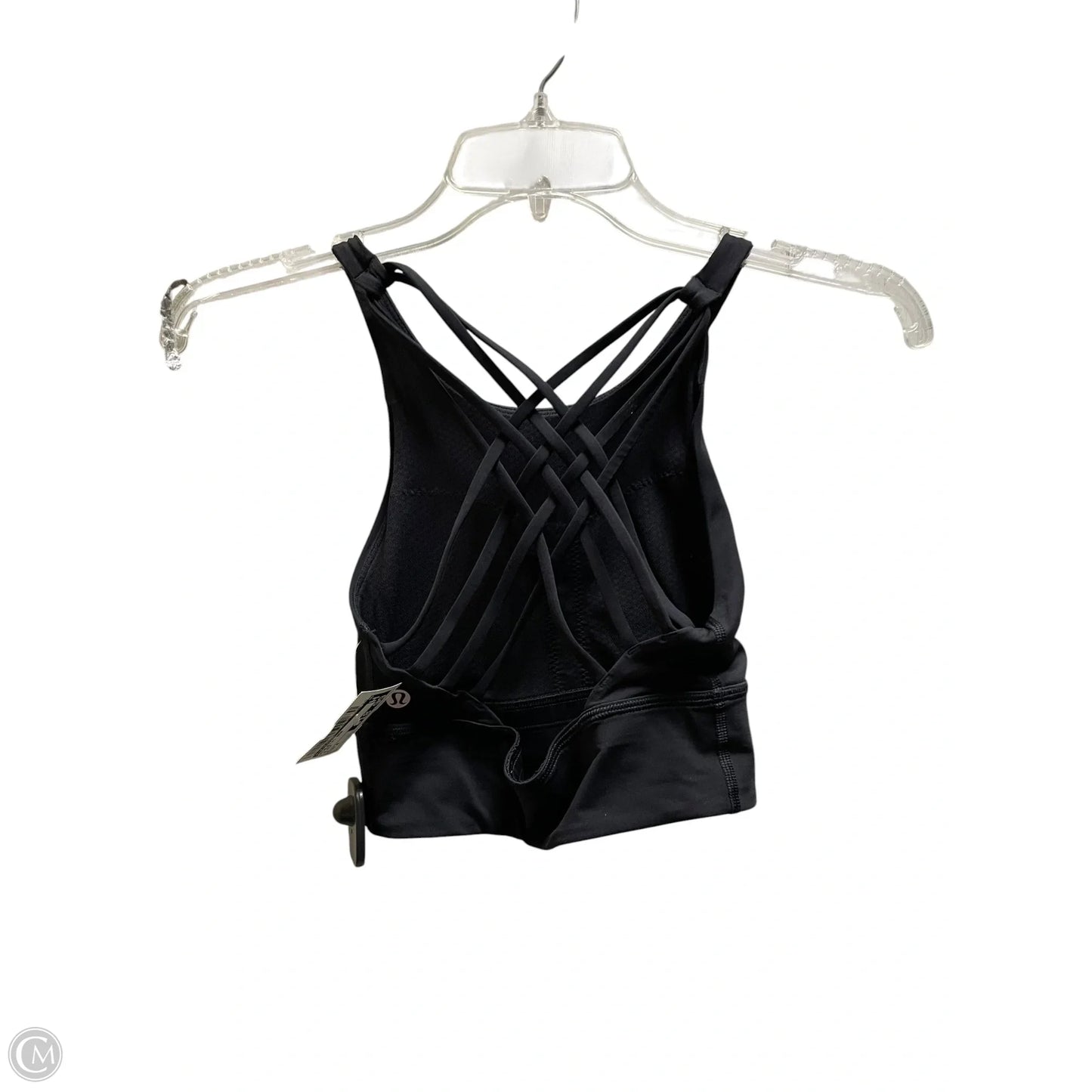 Athletic Bra By Lululemon In Black, Size: 4