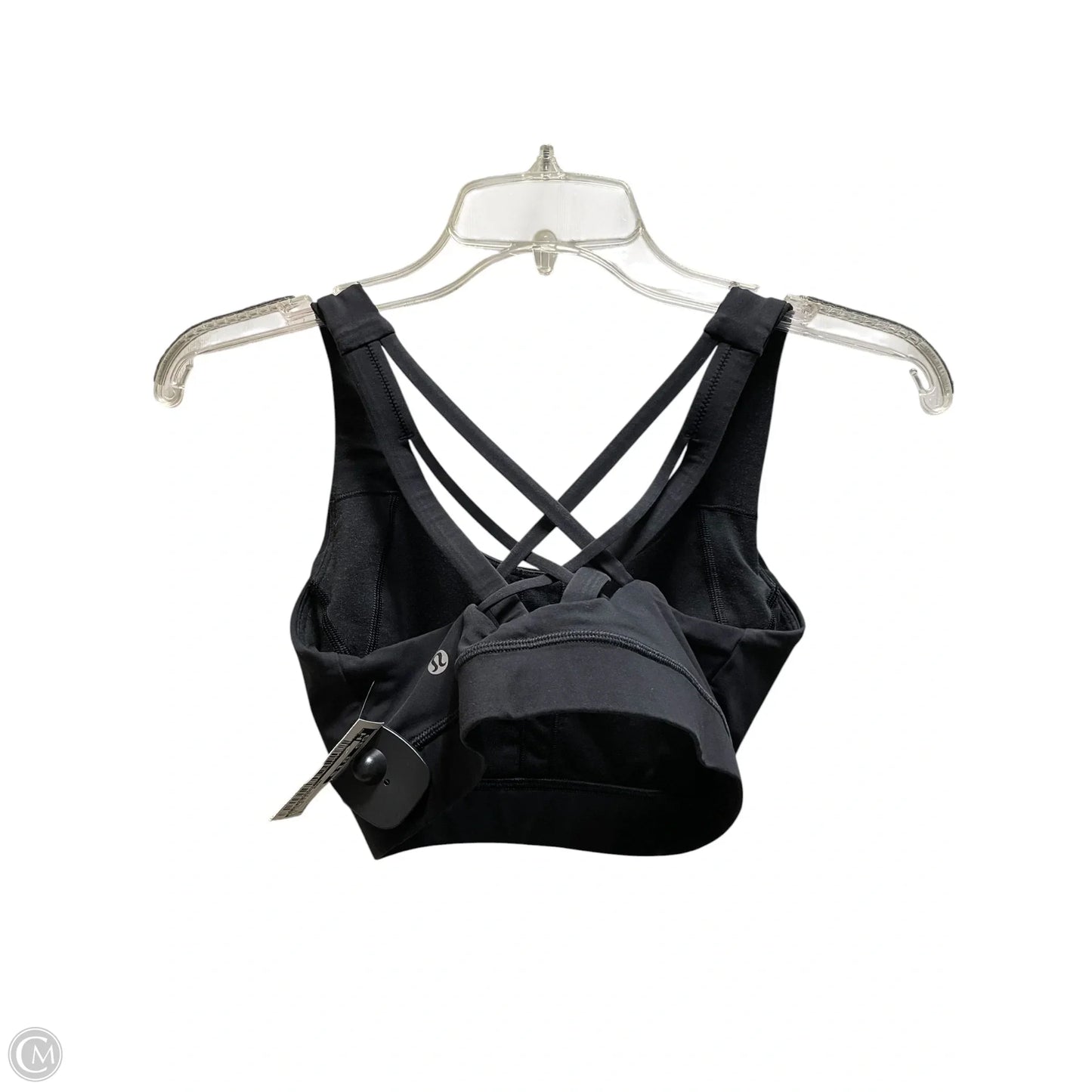 Athletic Bra By Lululemon In Black, Size: 4