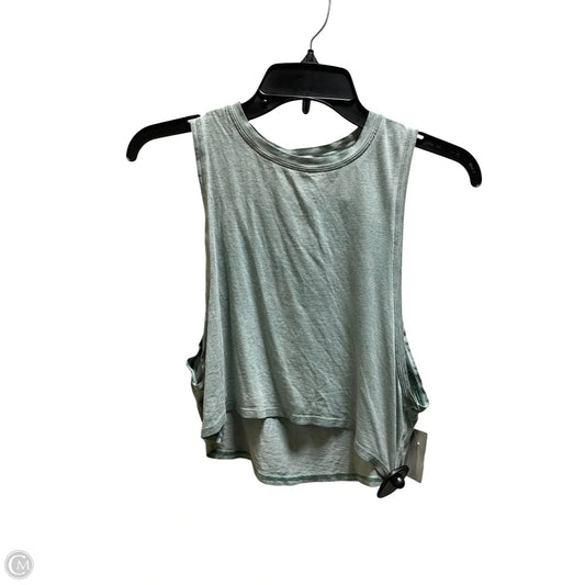 Athletic Tank Top By Lululemon In Green, Size: 4