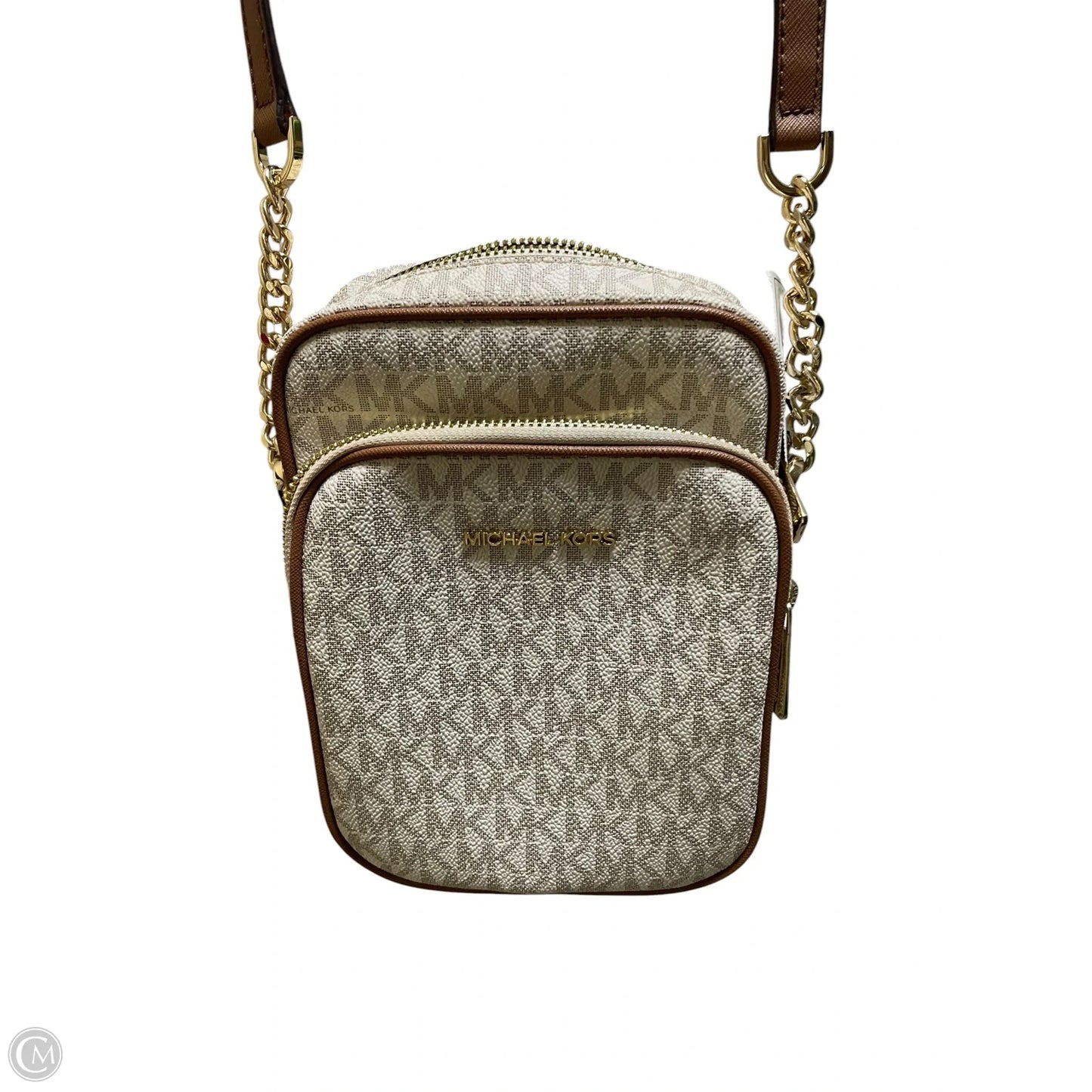 Crossbody Designer By Michael Kors, Size: Medium