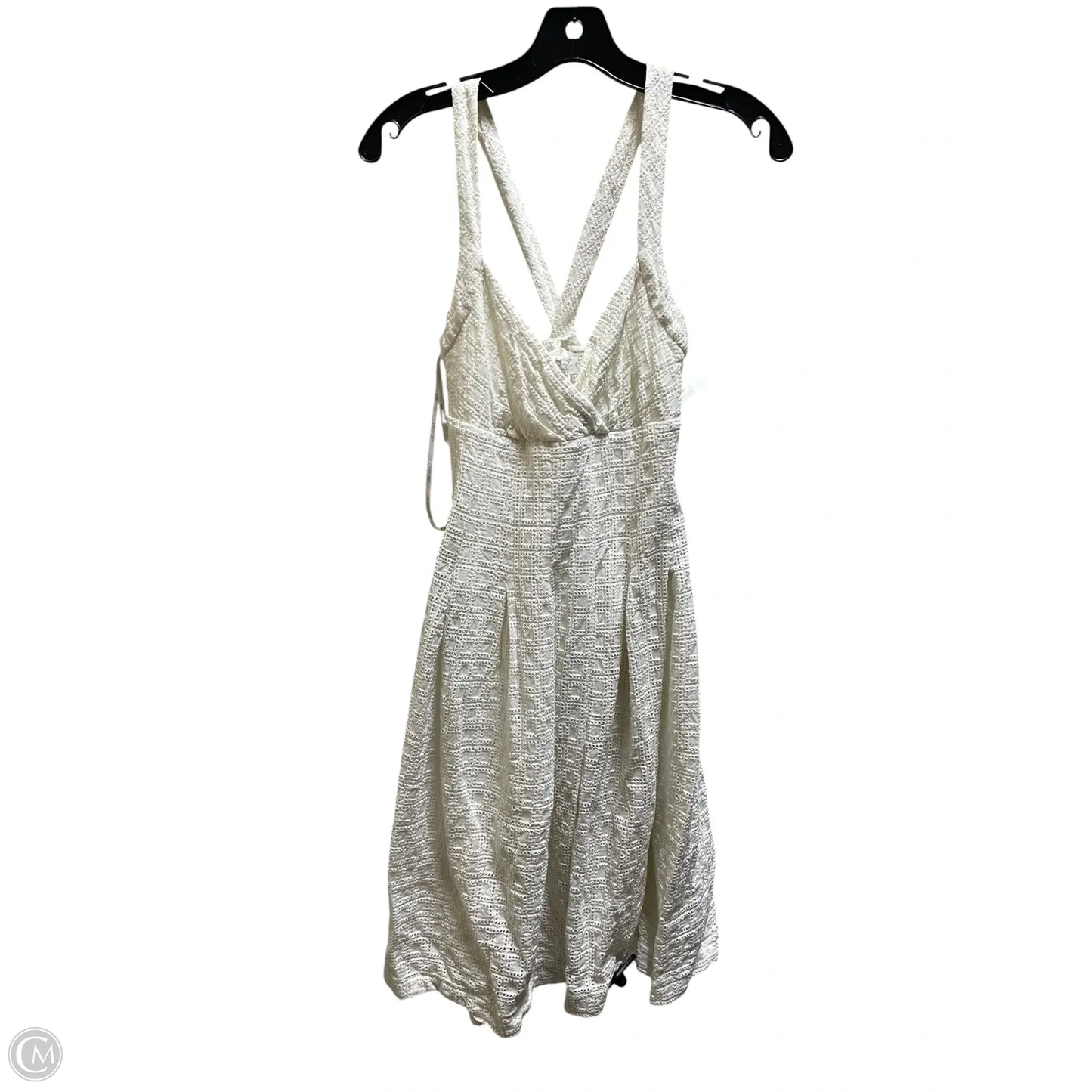 Dress Casual Maxi By Calvin Klein In White, Size: 4