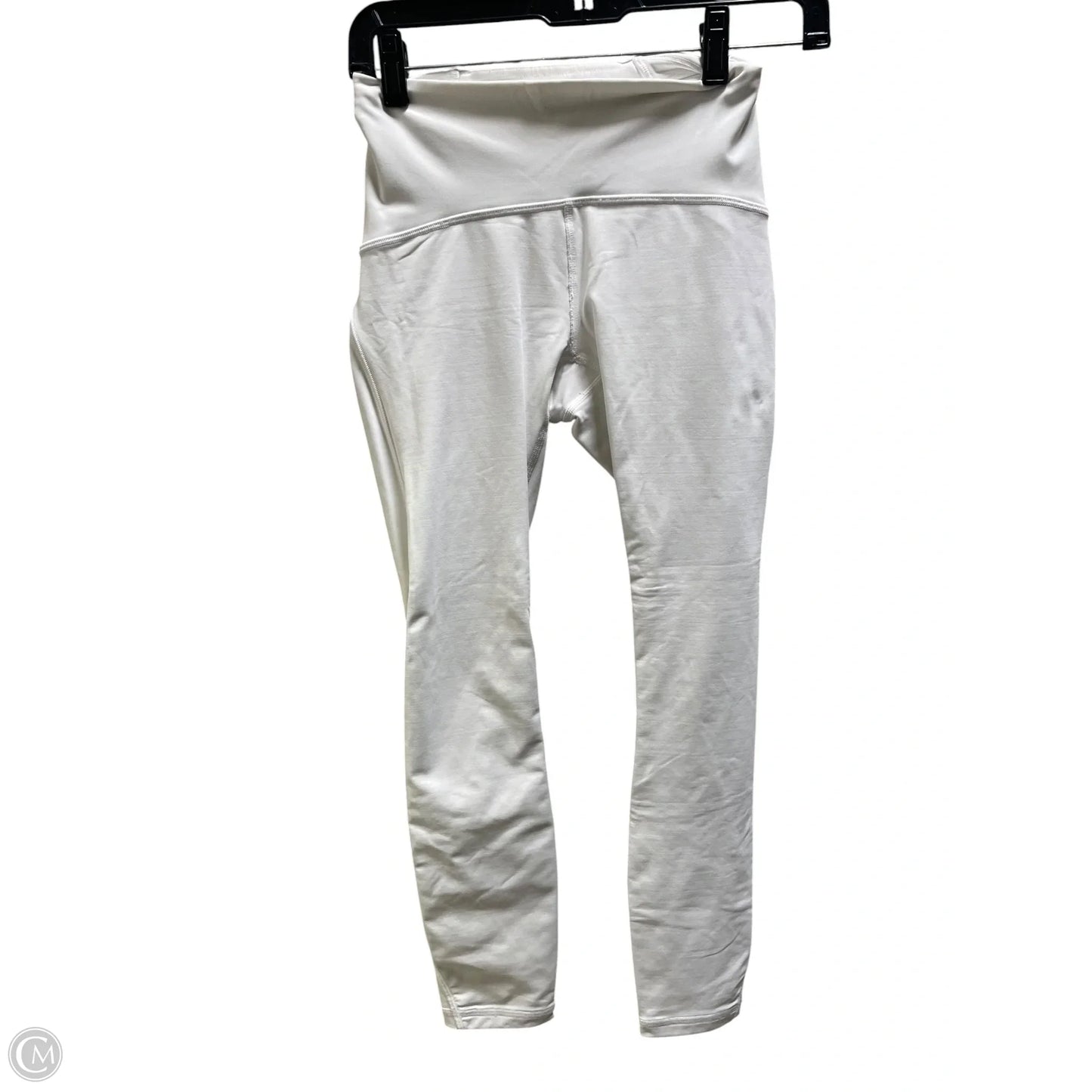 Athletic Pants By Lululemon In White, Size: 4