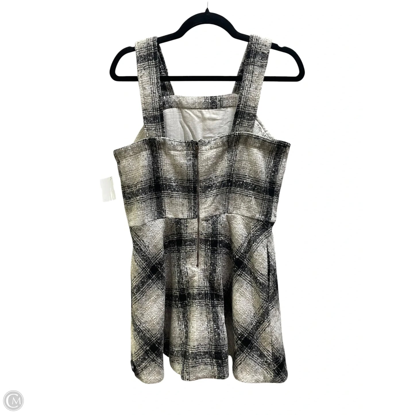 Dress Sweater By Anthropologie In Plaid Pattern, Size: 6