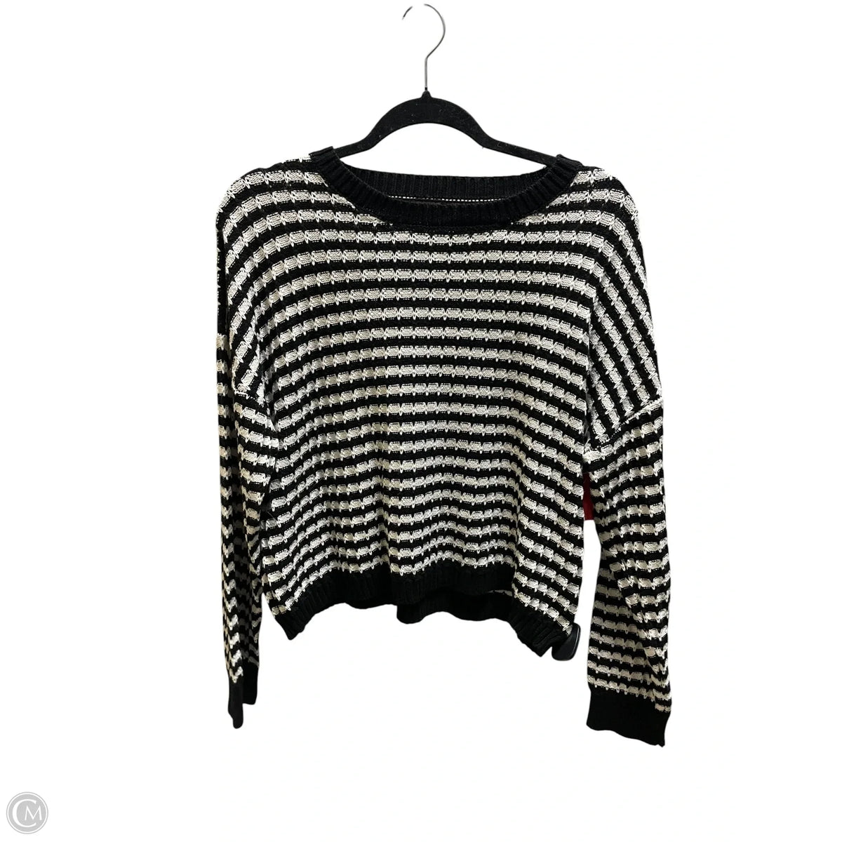 Sweater By Pink Lily In Striped Pattern, Size: S