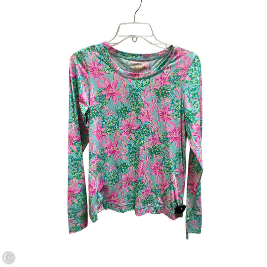 Top Long Sleeve Designer By Lilly Pulitzer In Multi-colored, Size: S