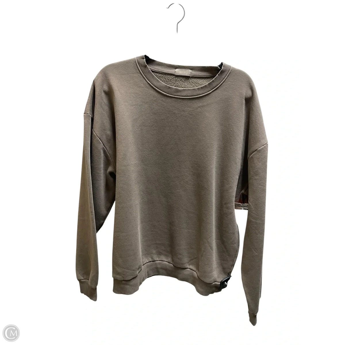 Sweatshirt Collar By Nuuds In Brown, Size: M