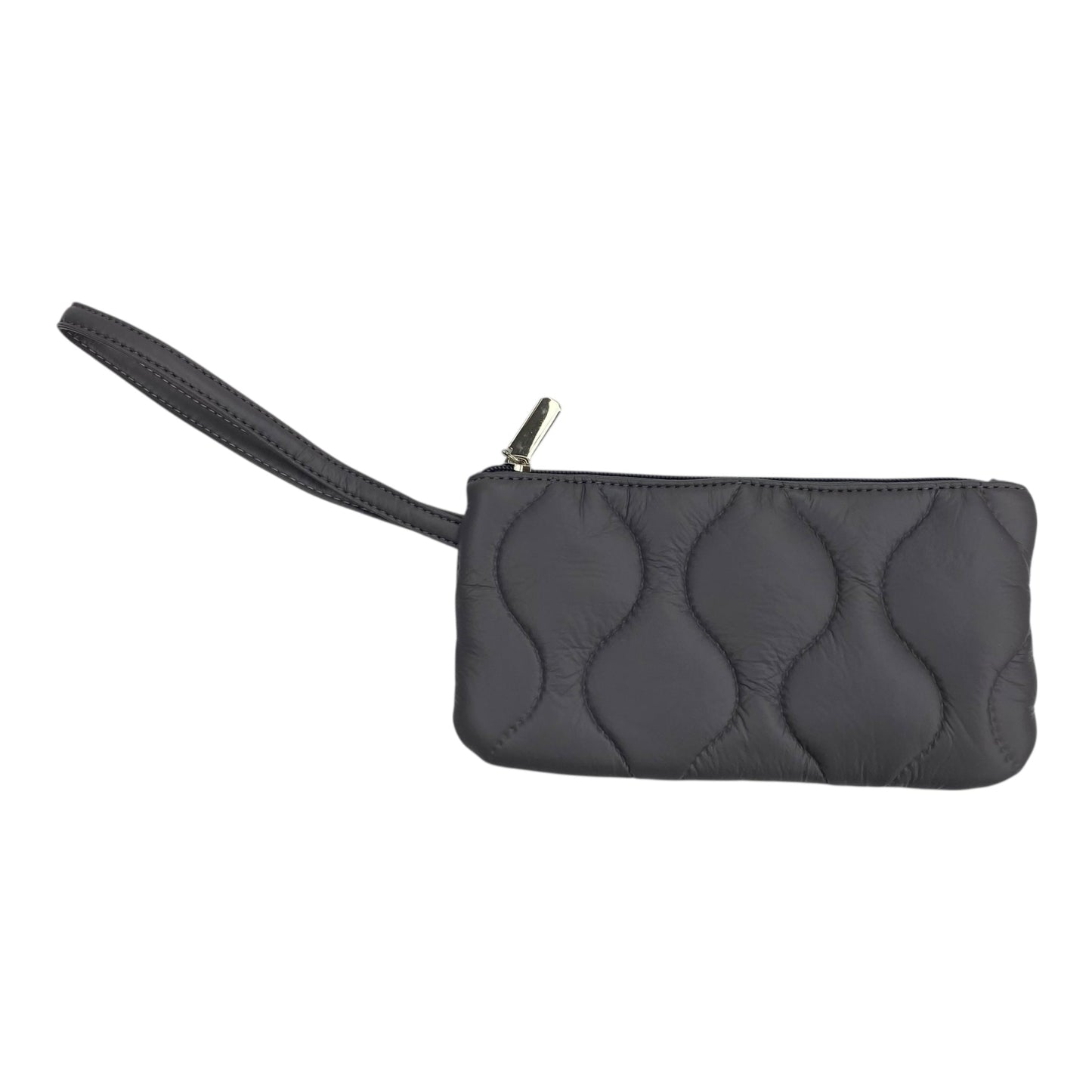 Wristlet By Clothes Mentor In Grey, Size:Medium