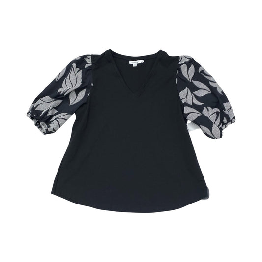 Top Ss By Chicos In Black & White, Size:L