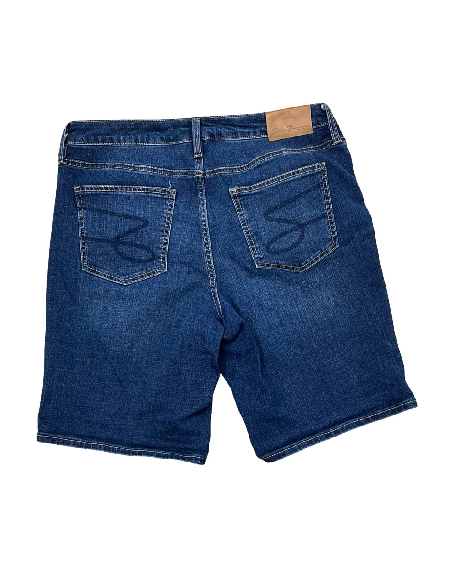 Shorts By Seven 7 In Blue Denim, Size:10
