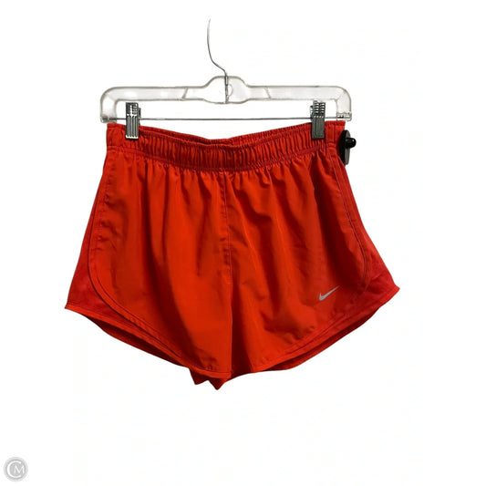 Athletic Shorts By Nike In Orange, Size: M