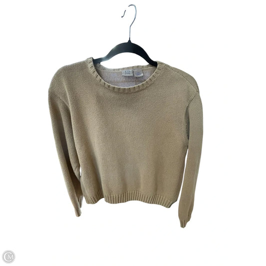 Sweater By Clothes Mentor In Tan, Size: M