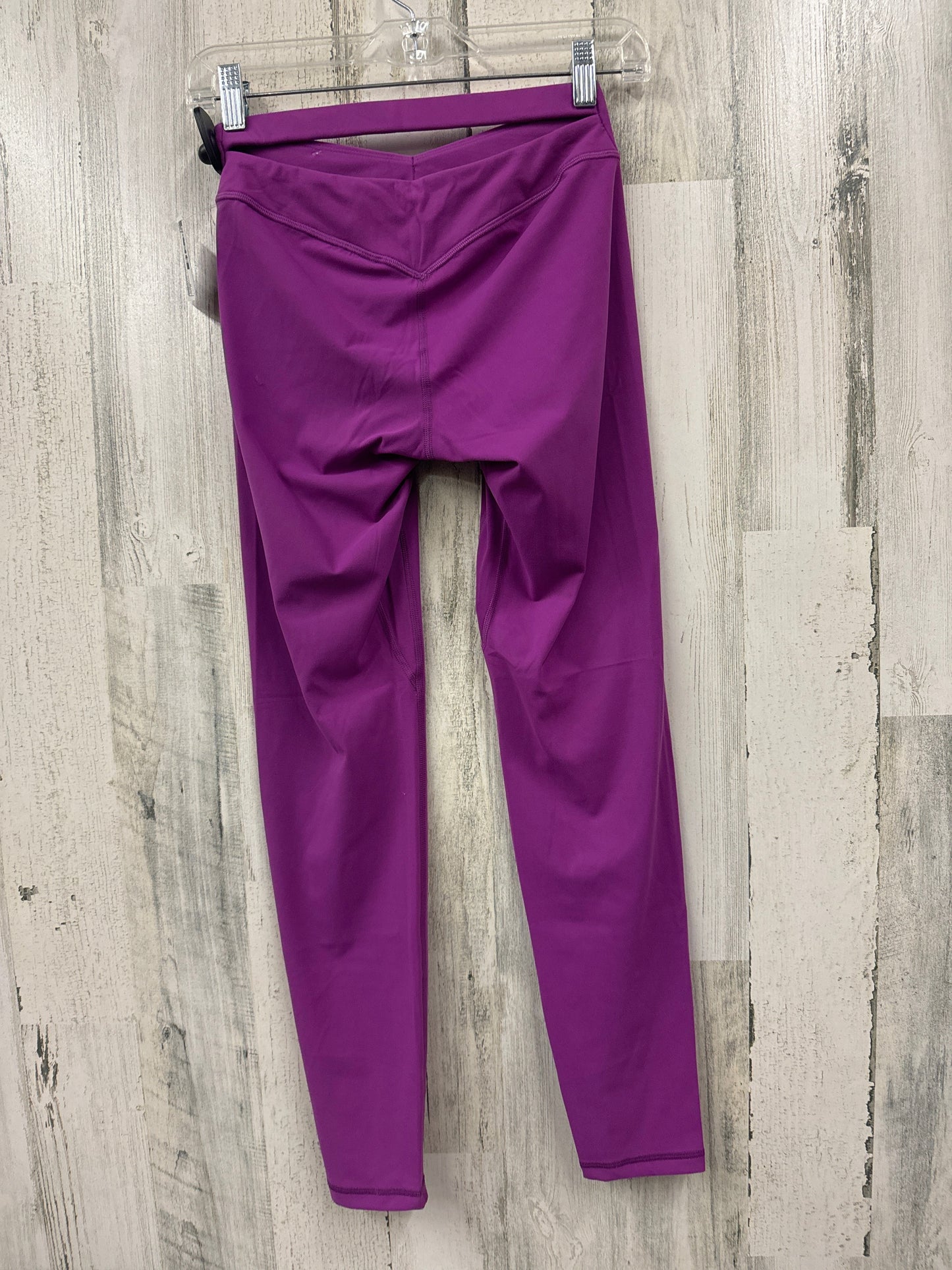 Purple Athletic Leggings Clothes Mentor, Size M