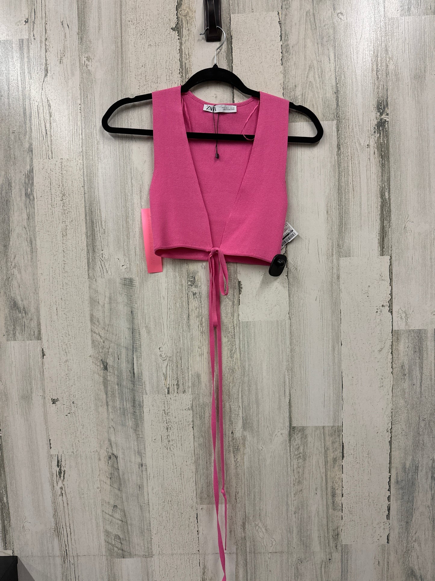 Pink Top Sleeveless Zara, Size S