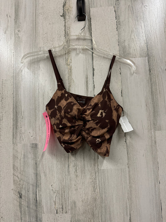 Brown Athletic Bra Aerie, Size S