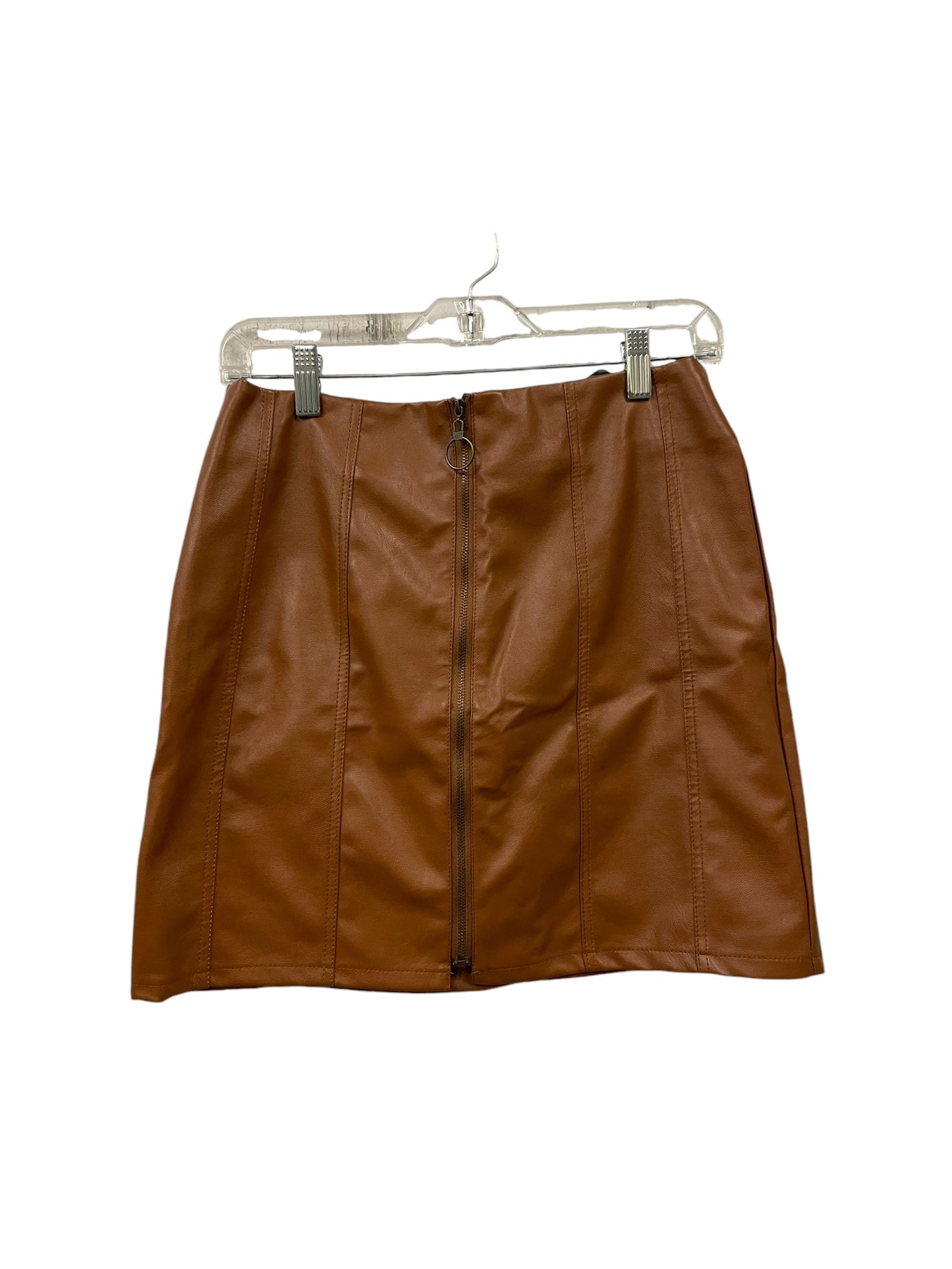 Skirt Mini & Short By Loveriche In Brown, Size: 8