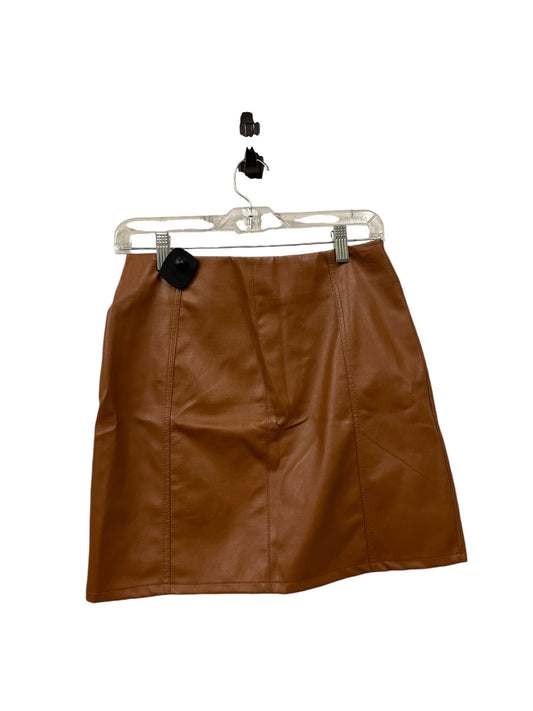 Skirt Mini & Short By Loveriche In Brown, Size: 8