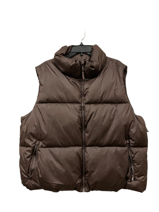 Vest Puffer & Quilted By Old Navy In Brown, Size: 2x