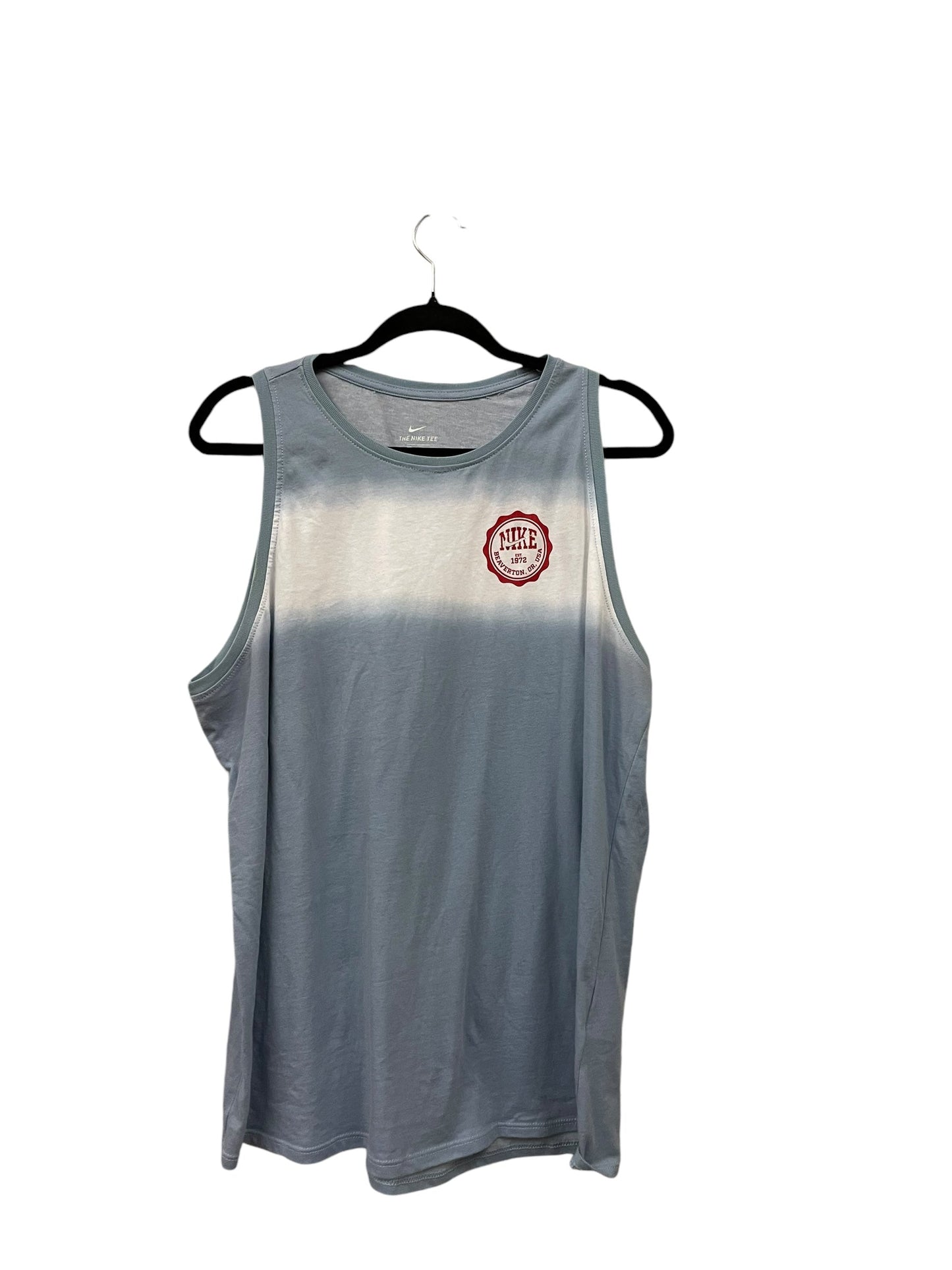 Athletic Tank Top By Nike Apparel In Blue, Size: Xl