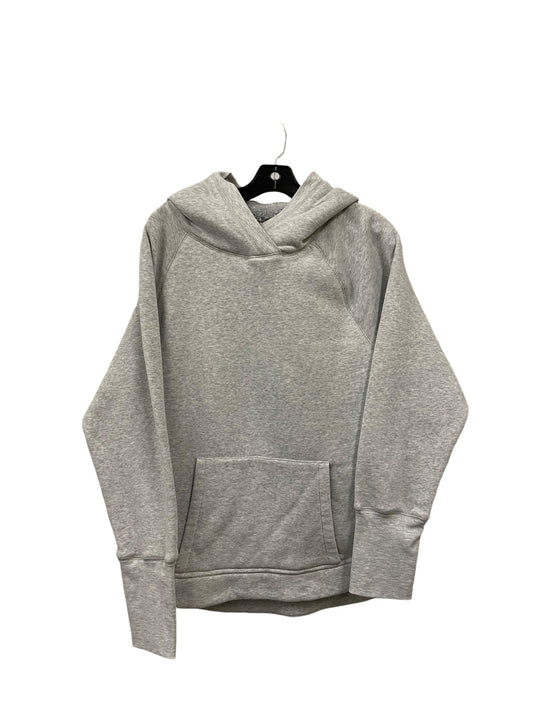 Sweatshirt Hoodie By 90 Degrees By Reflex In Grey, Size: L