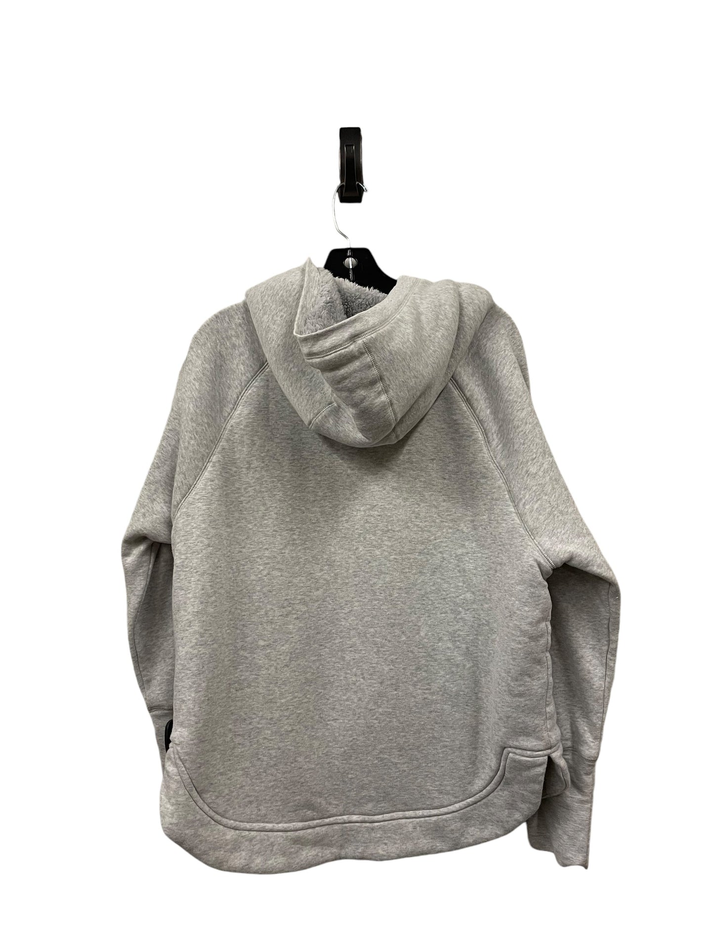 Sweatshirt Hoodie By 90 Degrees By Reflex In Grey, Size: L