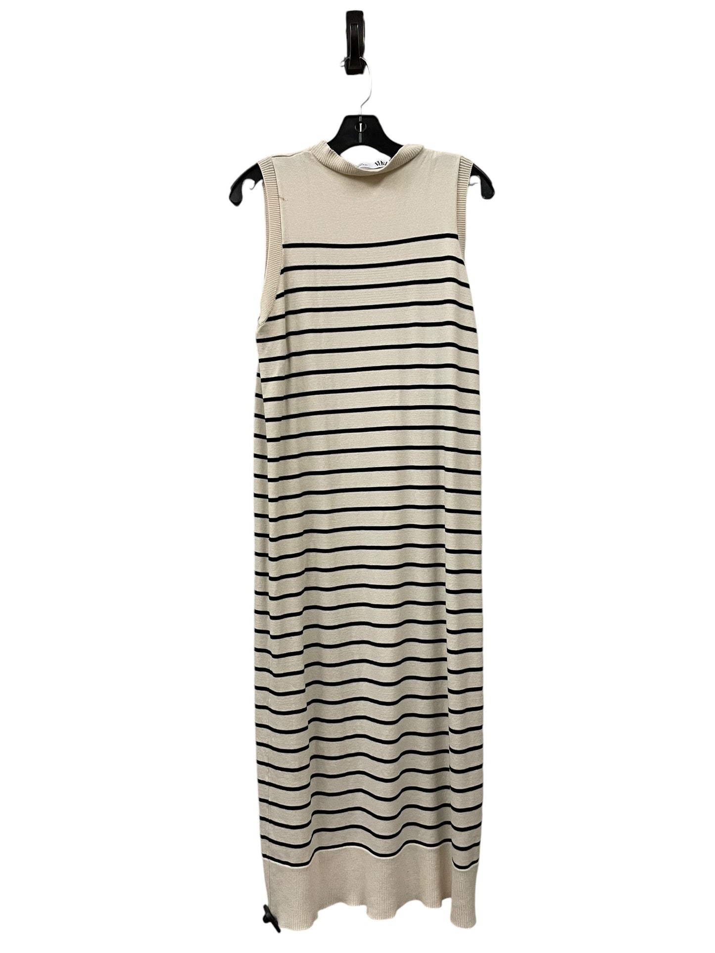 Dress Casual Maxi By Zara In Tan, Size: M