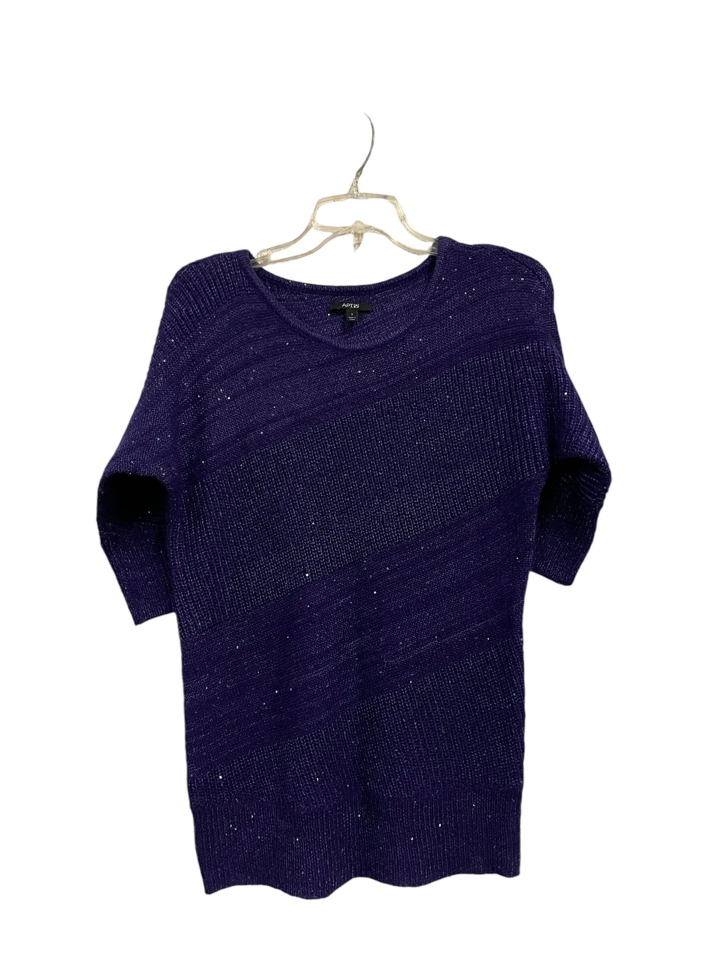 Sweater By Apt 9 In Purple, Size: S