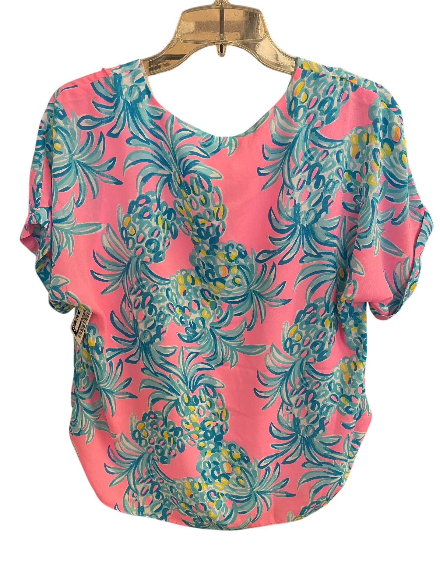 Top Short Sleeve By Lilly Pulitzer In Pink, Size: Xs