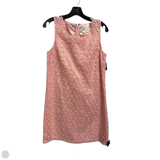 Dress Party Short By Loft In Pink, Size: 6