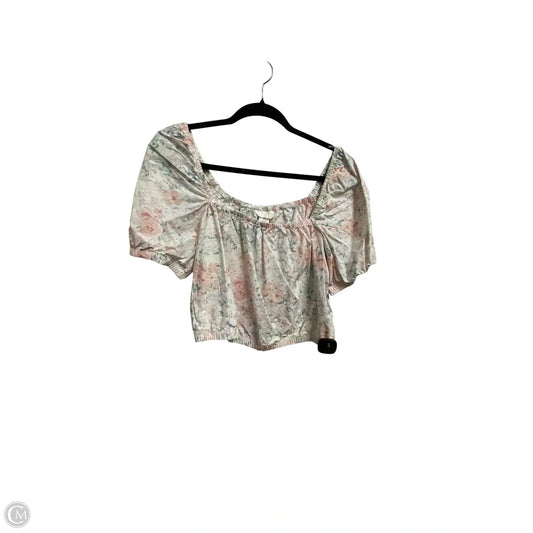 Top Short Sleeve By H&m In White, Size: S