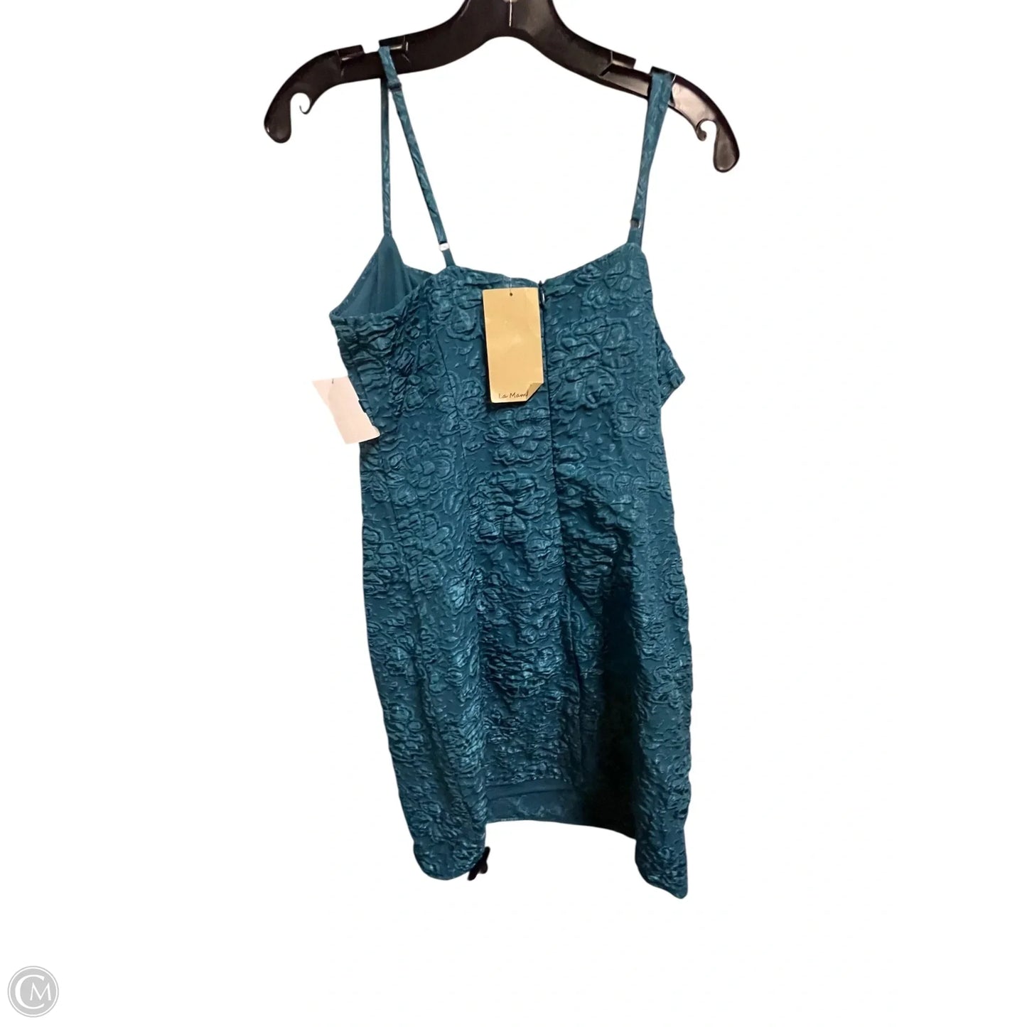 Dress Party Short By Clothes Mentor In Teal, Size: L