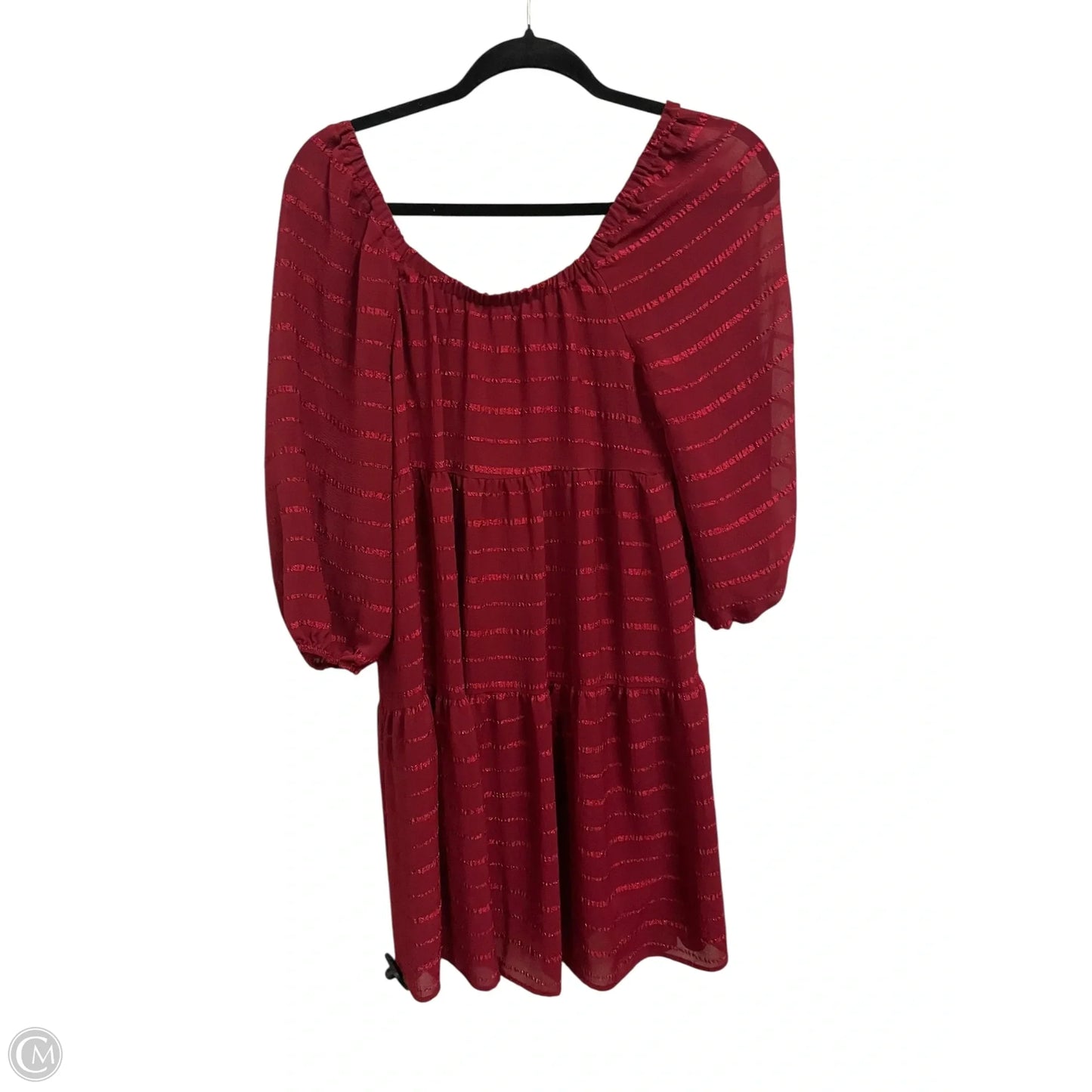 Dress Casual Short By Versona In Red, Size: S