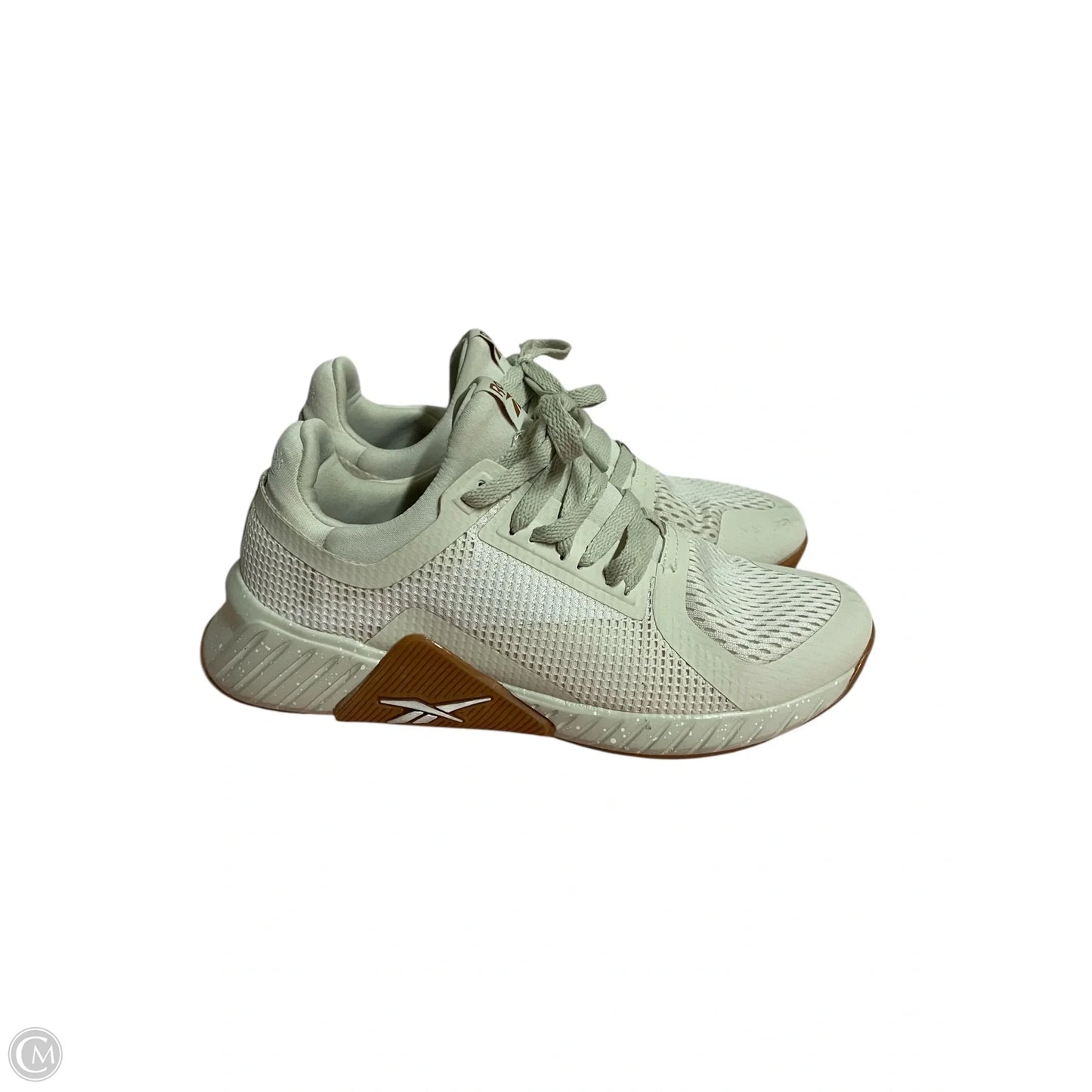 Shoes Athletic By Reebok In Cream, Size: 8.5