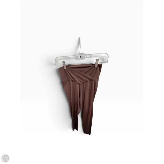 Pants Leggings By Aerie In Brown, Size: L