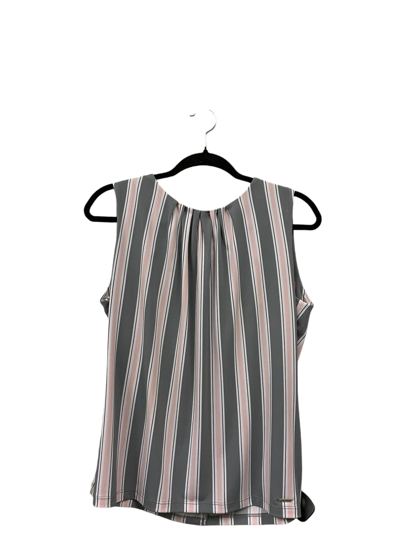 TOP SLEEVELESS CALVIN KLEIN in GREY, Size: L