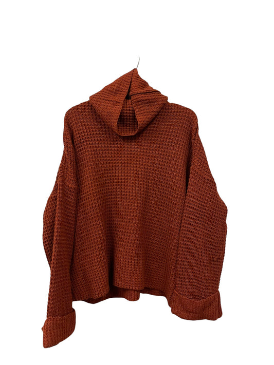 Sweater By Clothes Mentor In Orange, Size: Xl