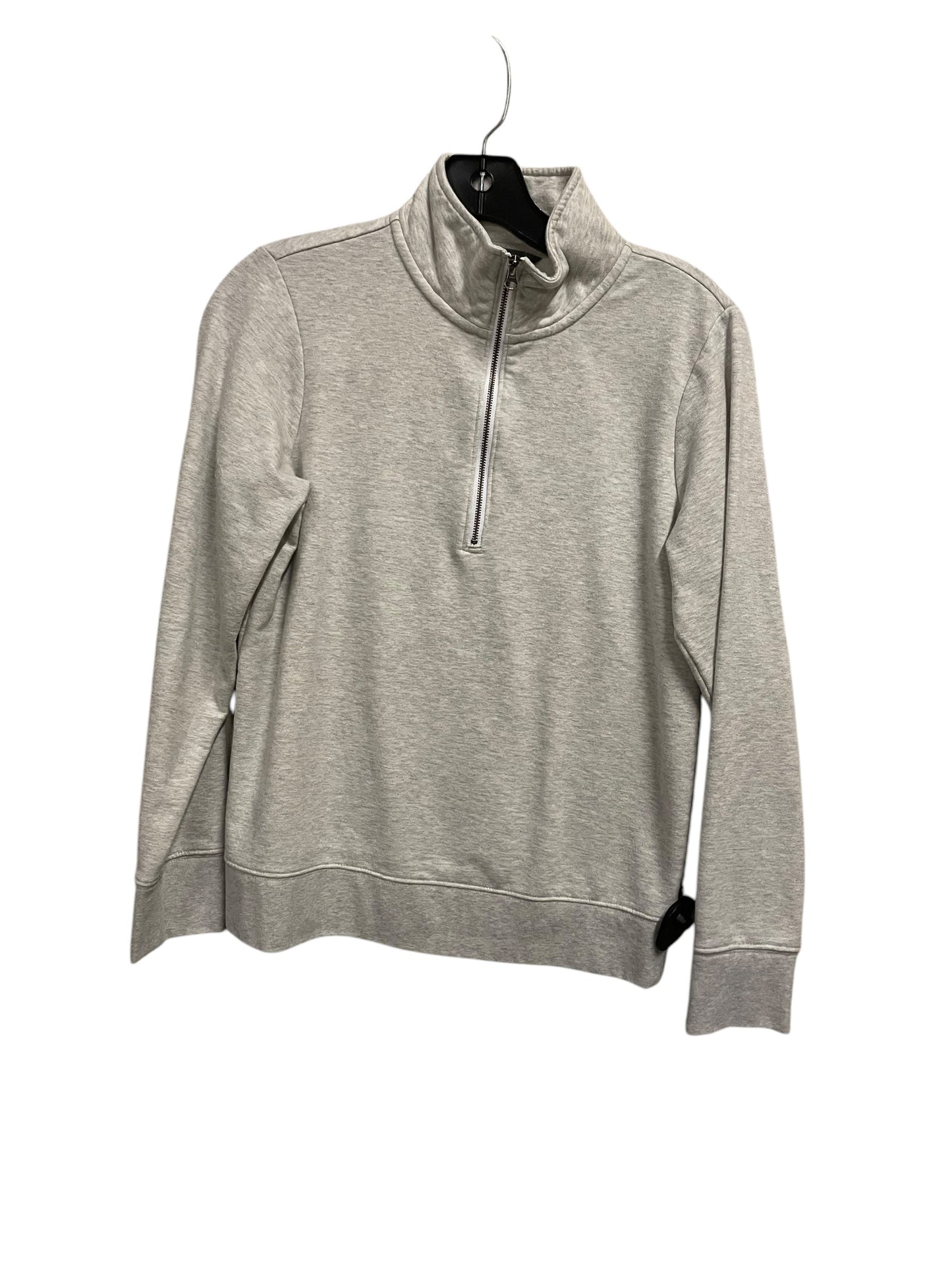 Sweatshirt Collar By Eddie Bauer In Grey, Size: Xs