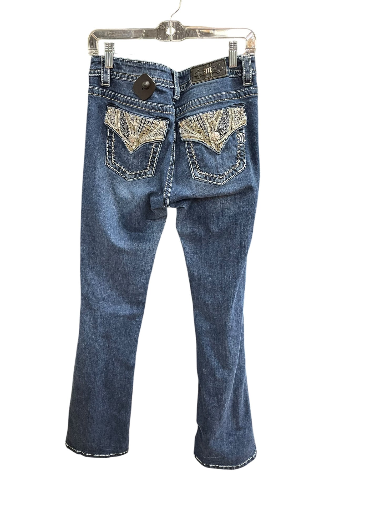 Jeans Boot Cut By Miss Me In Blue, Size: 10