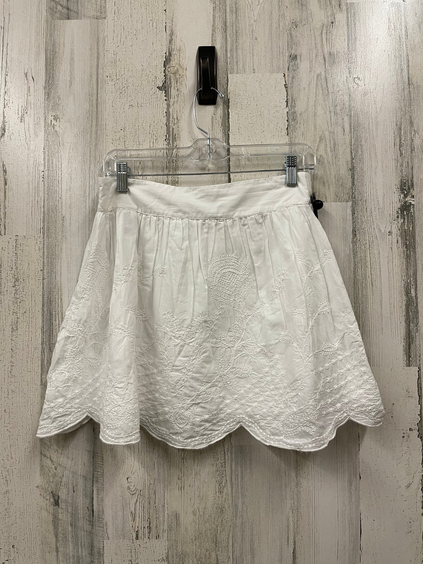 Skirt Mini & Short By Zara In White, Size: M