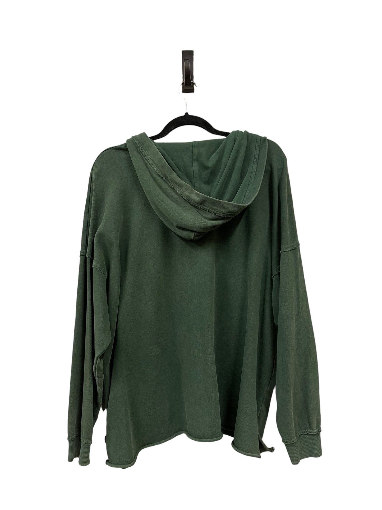 Sweatshirt Hoodie By Aerie In Green, Size: S