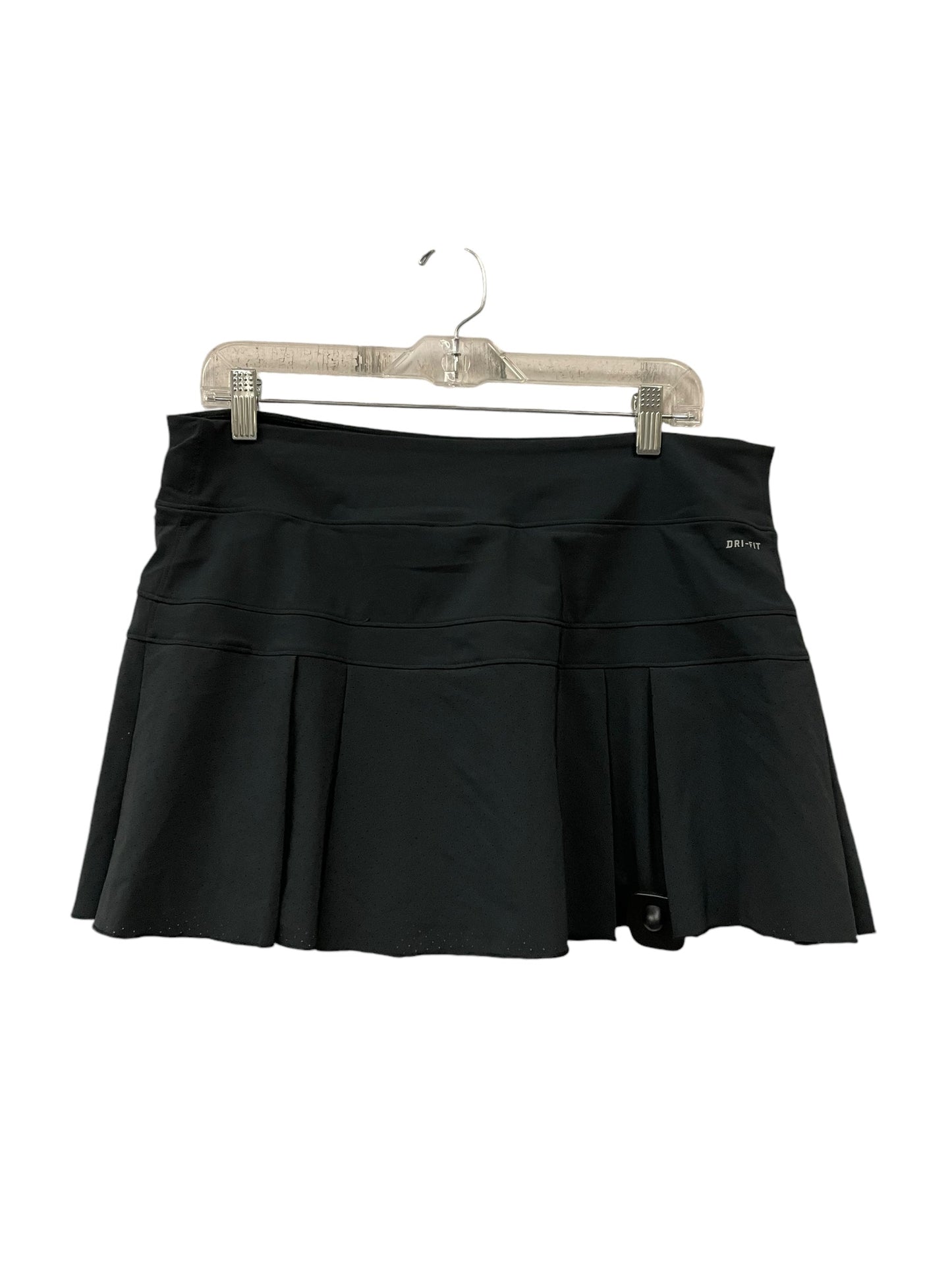 Athletic Skirt By Nike Apparel In Black, Size: L