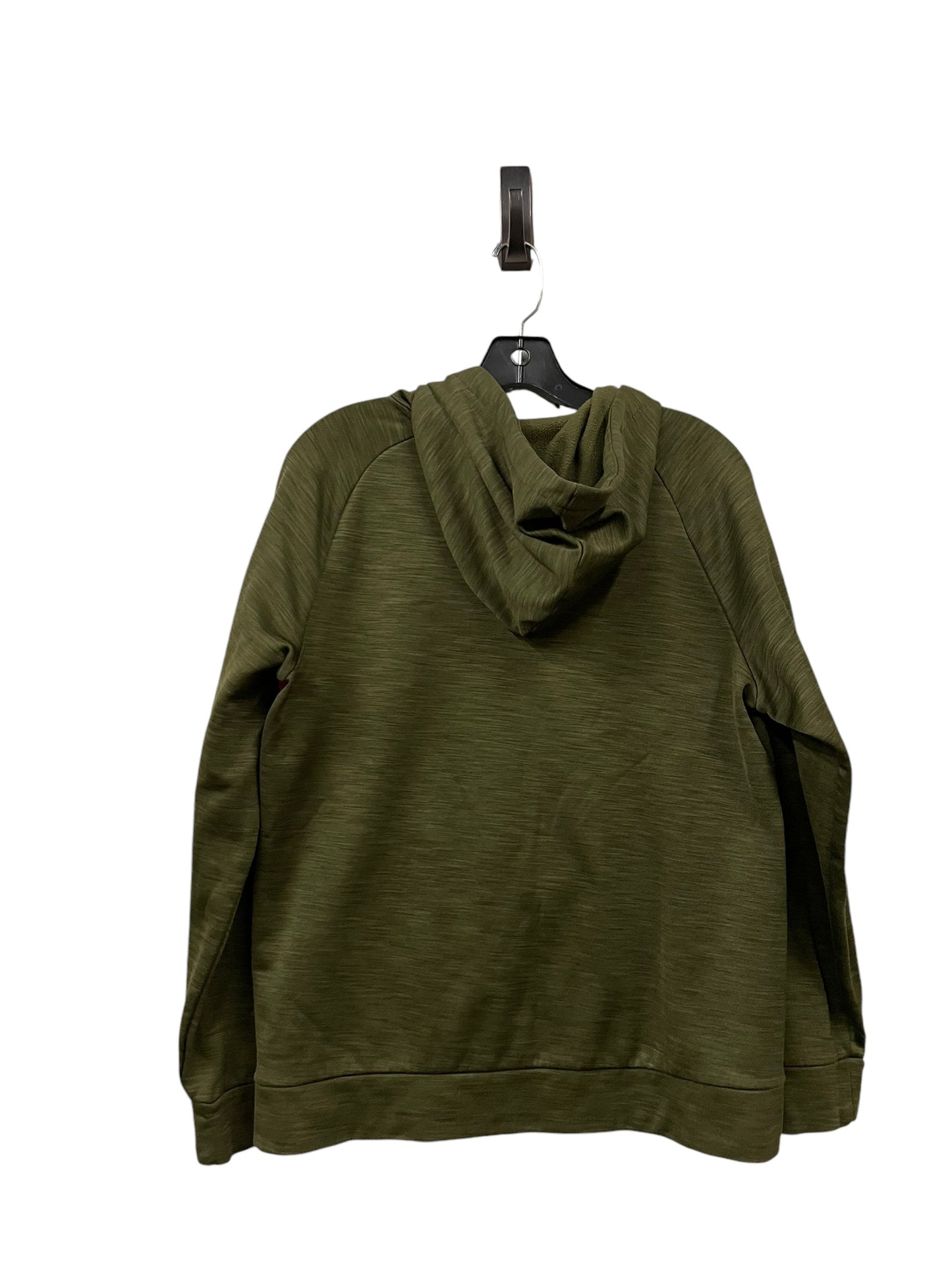 Athletic Sweatshirt Hoodie By Tek Gear In Green, Size: S