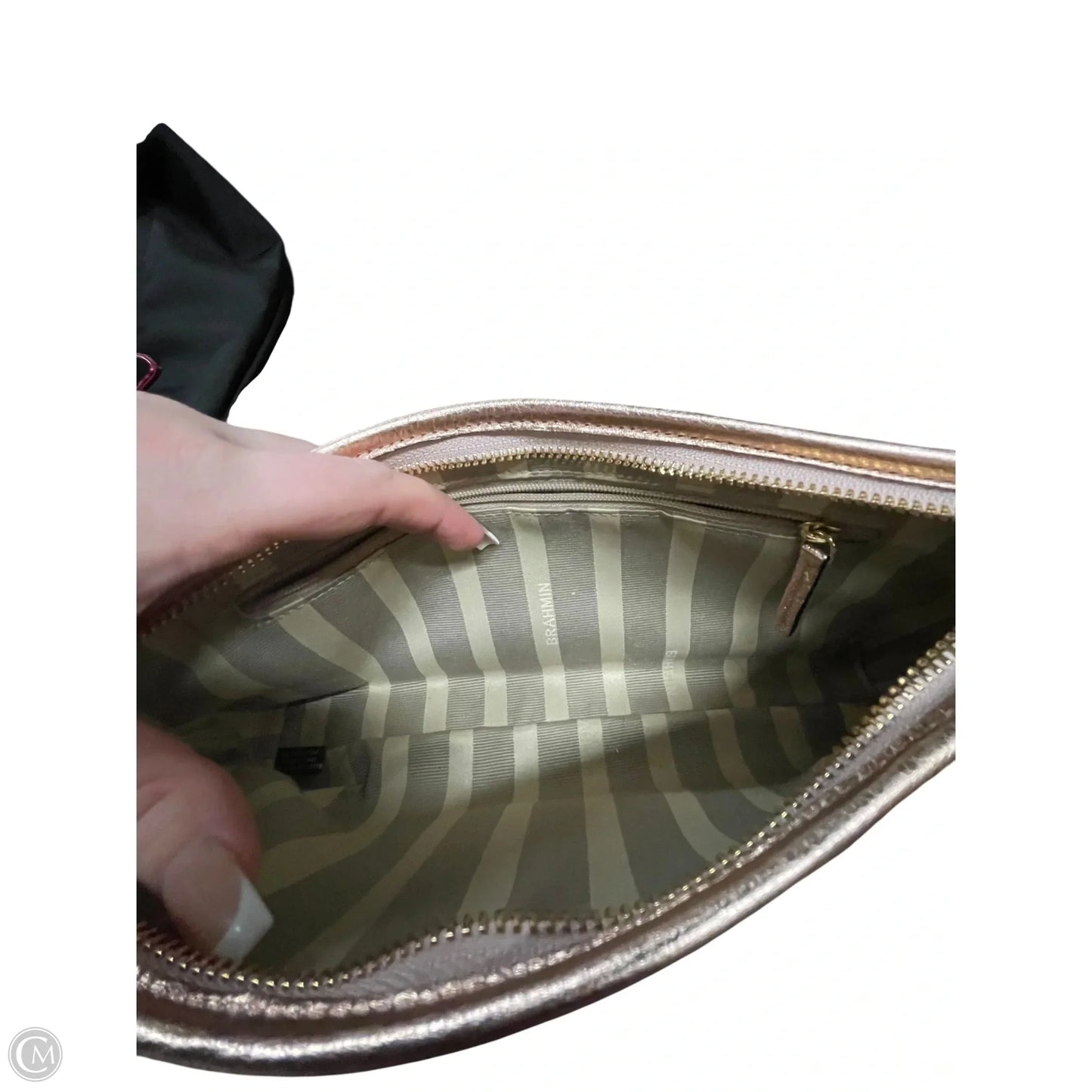 Wristlet Designer By Brahmin, Size: Medium