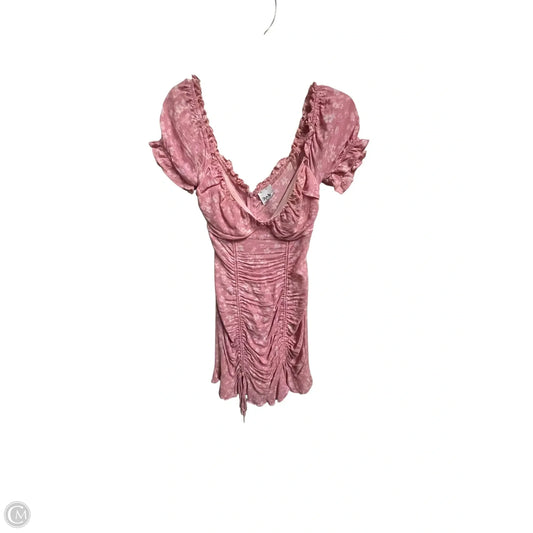 Dress Casual Short By Clothes Mentor In Pink, Size: S