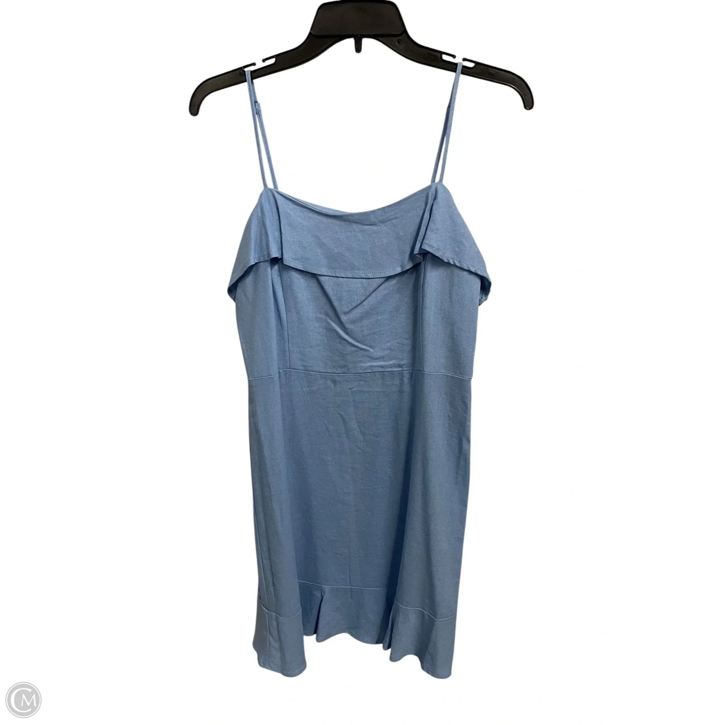 Dress Casual Short By Clothes Mentor In Blue, Size: M