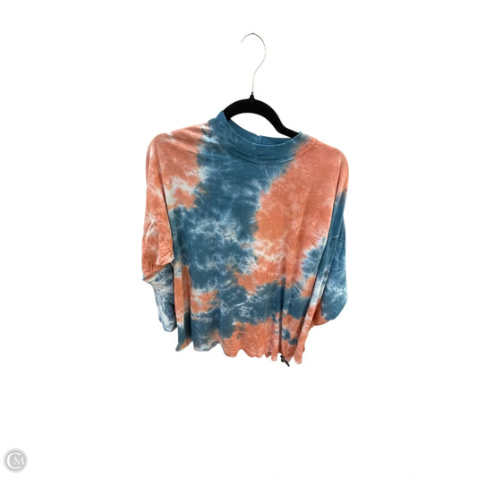 Top Long Sleeve By We The Free In Tie Dye Print, Size: M