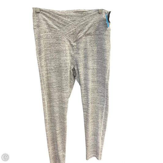 Athletic Leggings By Pink In Grey, Size: Xl