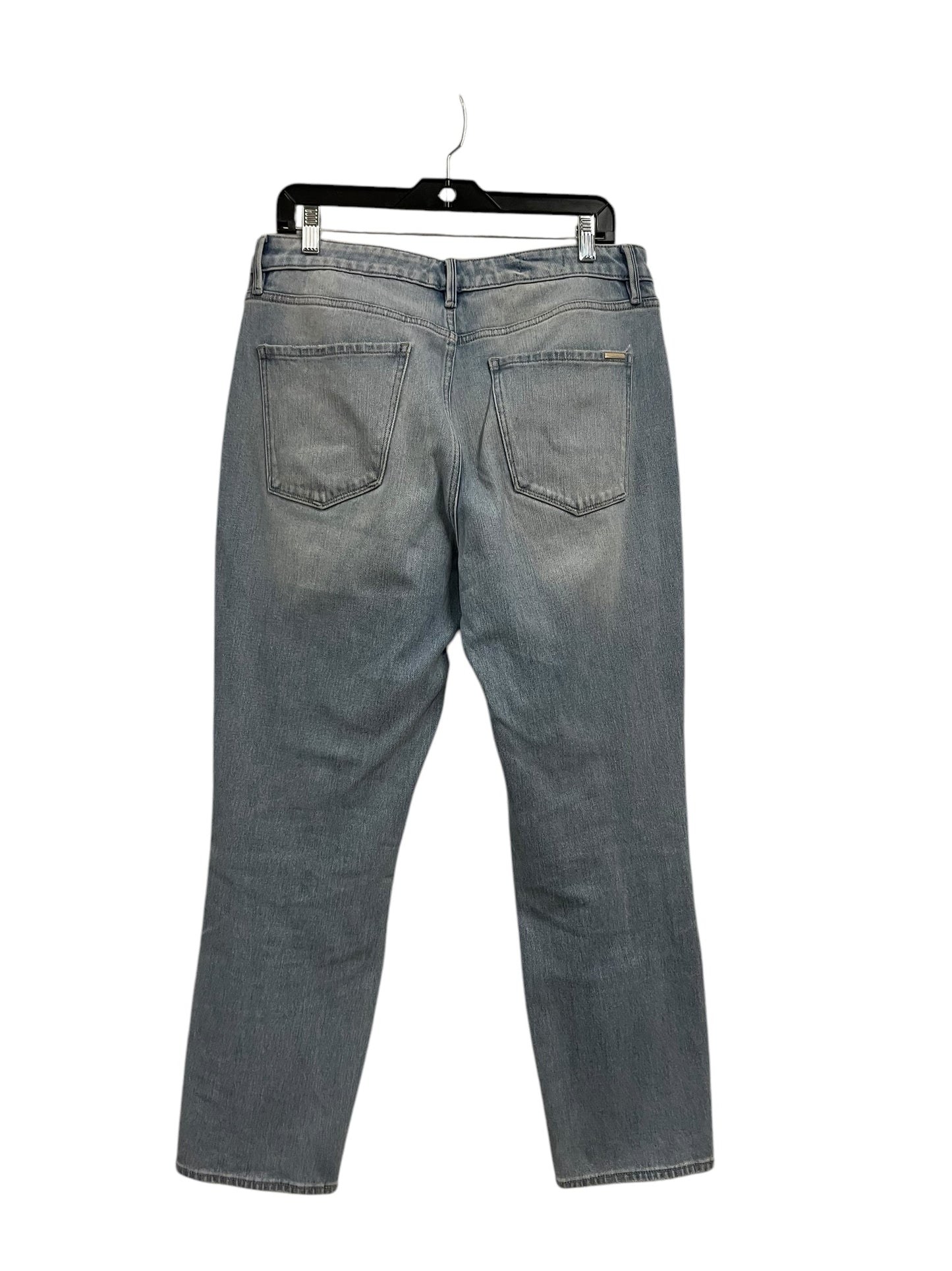 Jeans Straight By White House Black Market In Blue Denim, Size: 12