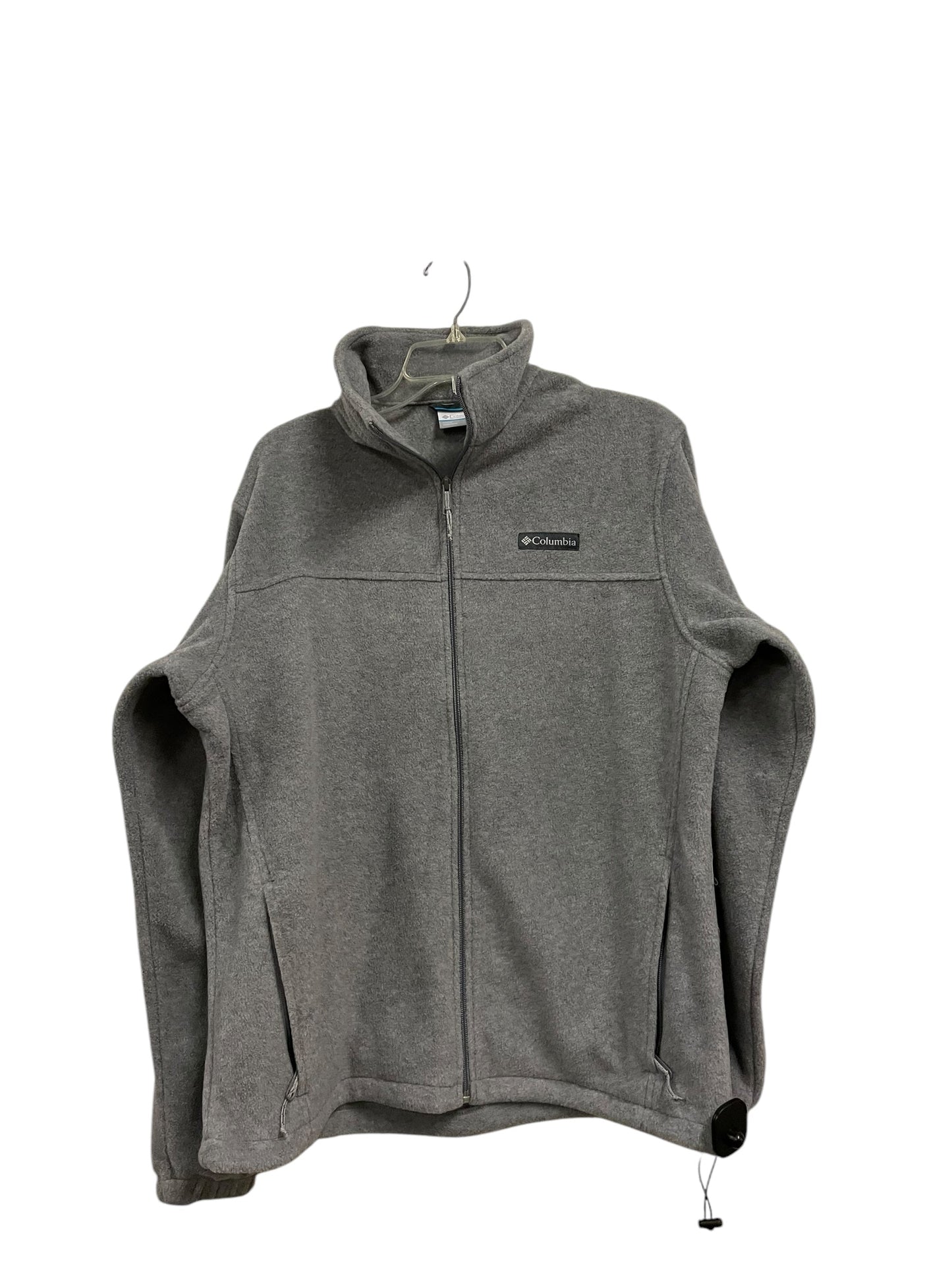 Jacket Fleece By Columbia In Grey, Size: L