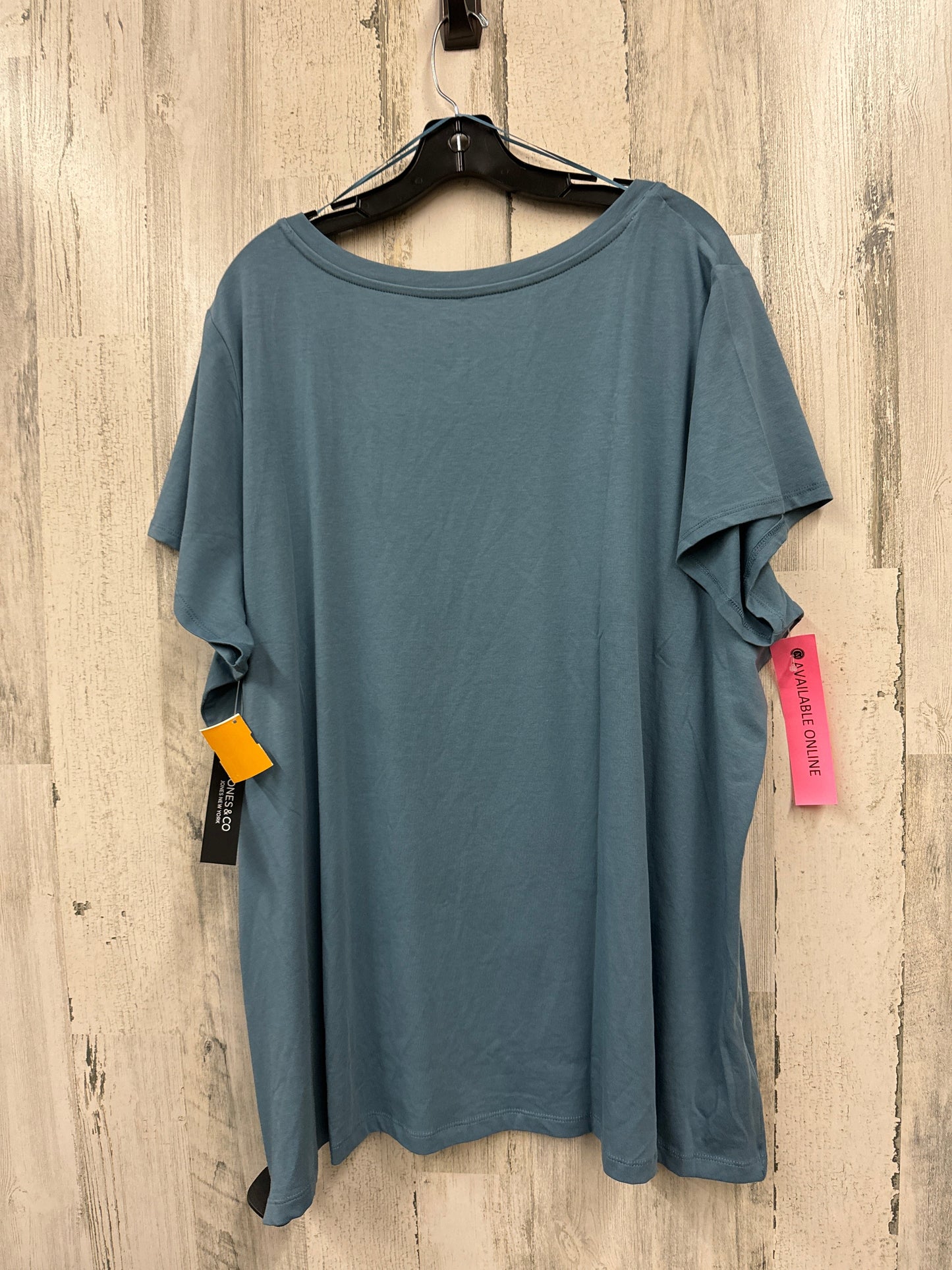 Top Short Sleeve Basic By Jones And Co  Size: 3x