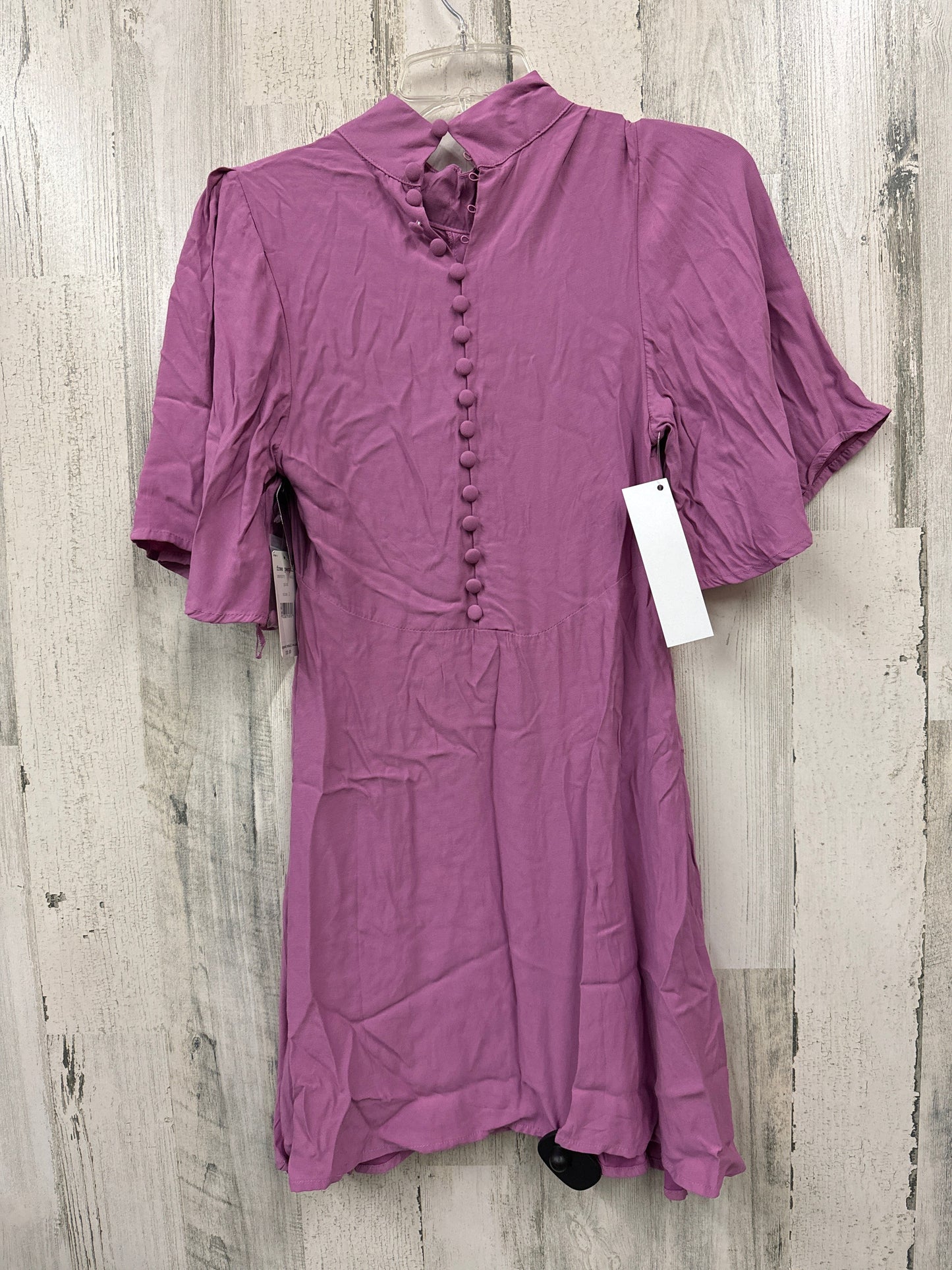 Purple Dress Casual Short Free People, Size Xs